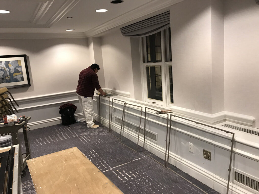 wall, ceiling & floor restoration